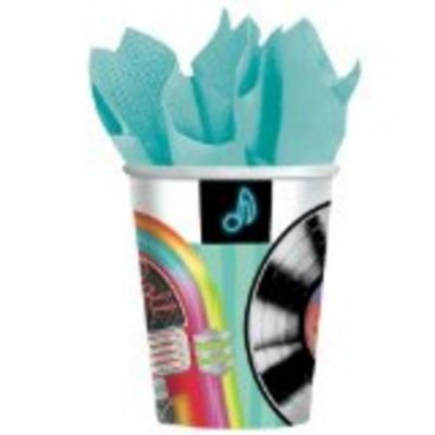 Sock Hop Paper Cups AM589804