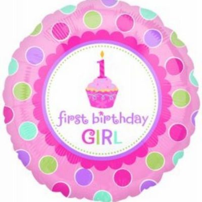 Sweet Little Cupcake Girl ECO Plates AM729569