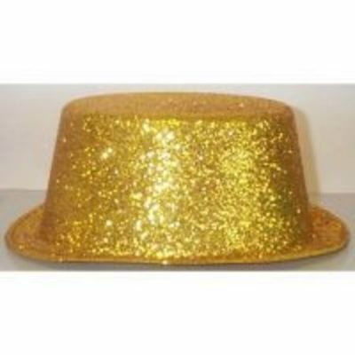 Top Hat Gold Glitter MFGH-1-GOT