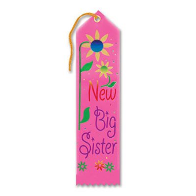 New Big Sister Award Ribbon AR079
