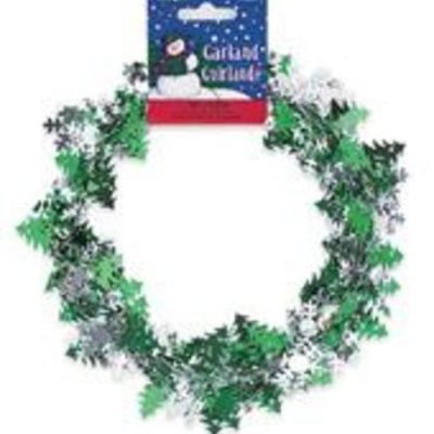 Snowflakes & Trees Garland M10547