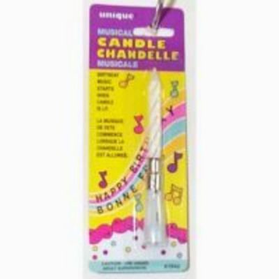 Musical Birthday Candle M1942