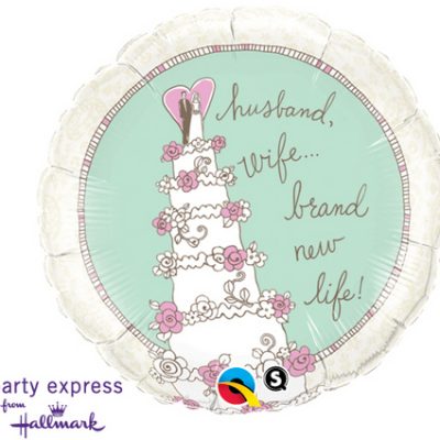 Wedding Cake Foil Balloon Q80835