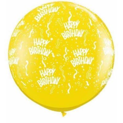 Birthday Around Citrine Yellow 3' (91 cm) Q31329