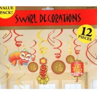 Chinese New Year Swirl Decorations AM679471