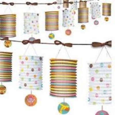 Fisher Price Paper Lantern Garland AM224417