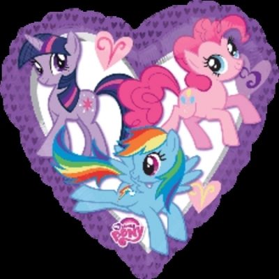My Little Pony Heart Foil Balloon ANA24797