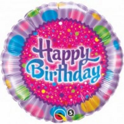 Birthday Sprinkles & Sparkles Foil Balloon Q30677