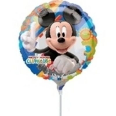 Mickey Mouse Clubhouse 9 inch (22cm) Foil Balloon ANA21000 - F - Uninflated, Heat Sealer Required
