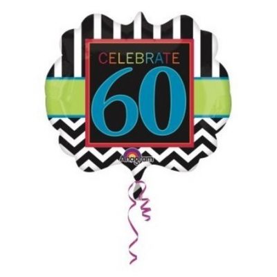 Birthday Celebration 60 SuperShape Foil Balloon ANA28689