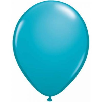 Tropical Teal Fashion Tone 5 inch (12cm) Latex Balloons Q43605