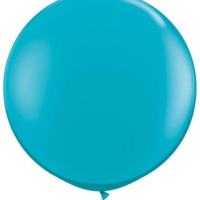 Tropical Teal Fashion Tone 3' Latex Balloon Q43514