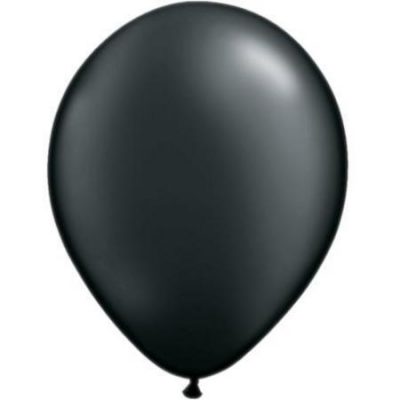 Onyx Black Metallic / Pearl 5 inch (12cm) Latex Balloons D20000566