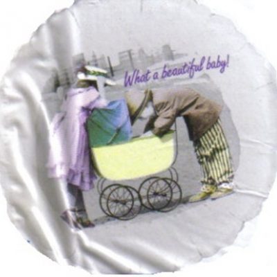 What A Beautiful Baby Foil Balloon Q32199