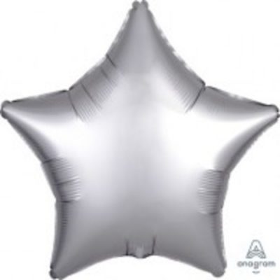 Star Platinum Satin Luxe Foil Balloon ANA36807
