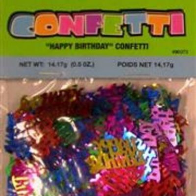 Happy Birthday Confetti M90373