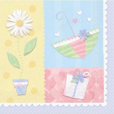 Showers Of Love Luncheon Napkins AM517056
