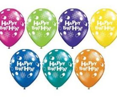 Birthday Polka Dots & Circles Fantasy Assortment Q12577