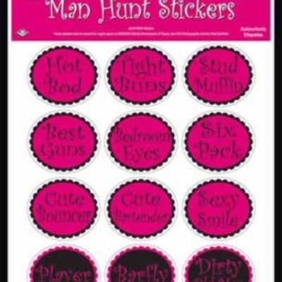 Man Hunt Stickers BE54036