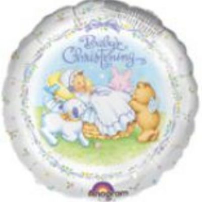 Heavenly Moments Christening Foil Balloon ANA201080