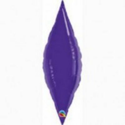 Decor Taper Quartz Purple 13 inch (33cm) Foil Balloons Q31877