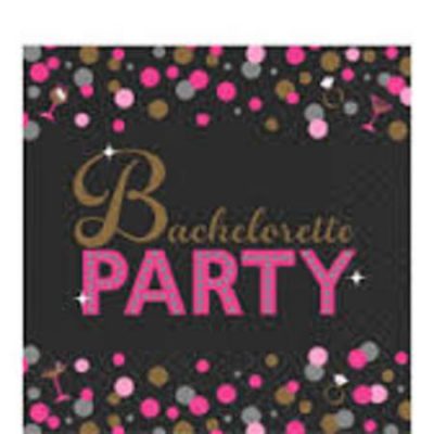 Bachelorette Night Beverage Napkins AM501549