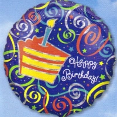 Birthday Cake Foil Balloon ANA117031