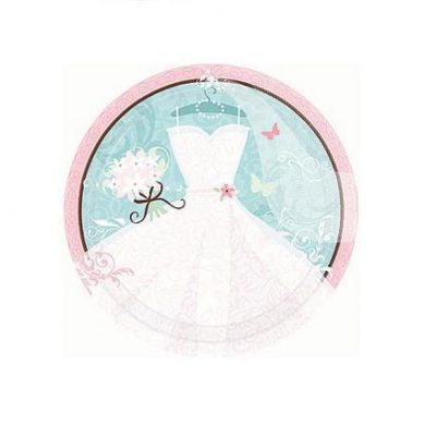 Something Blue Paper Plates AM749325