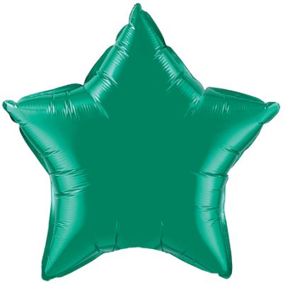 Emerald Green Star Foil Packaged Q99654