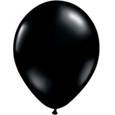 Onyx Black 5 inch (12cm) Latex Balloons D43548