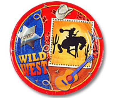 Wild West Party Plate AM545009