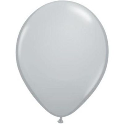 Grey Fashion Tone 5 inch (12cm) Latex Balloons Q69645
