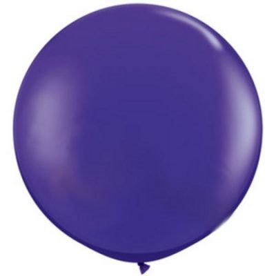 Purple Violet Fashion Tone 3' Latex Balloon Q82785