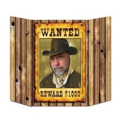 Wanted Poster Photo Prop BE57981
