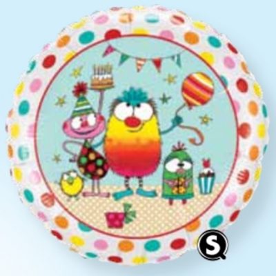Monster Party Foil Balloon Q51326