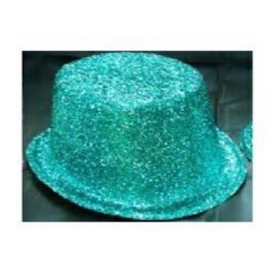 Top Hat Teal Glitter MFGH-1-TET