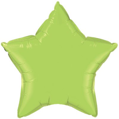 Lime Green 20 inch Star Foil Q76231