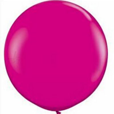 Wild Berry / Fuchsia Fashion Tone 3' Latex Balloon D227078