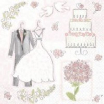 Sweet Romance Luncheon Napkins AM519778