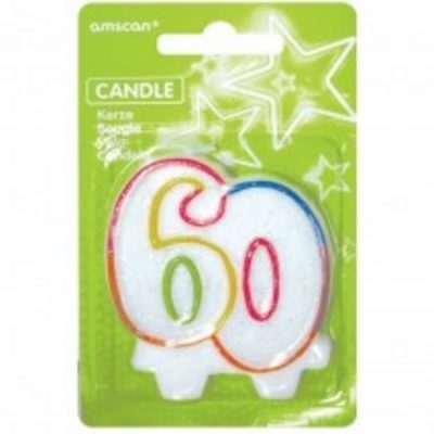 Milestone Candle Rainbow Number 60 AM996457