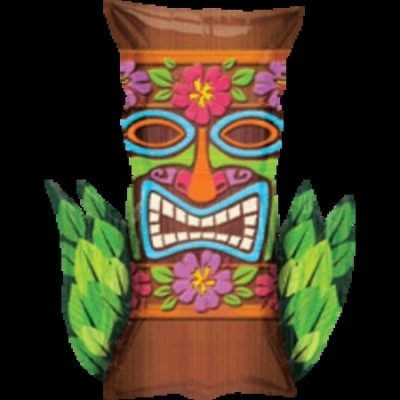 Tiki Time SuperShape Foil Balloon ANA112113