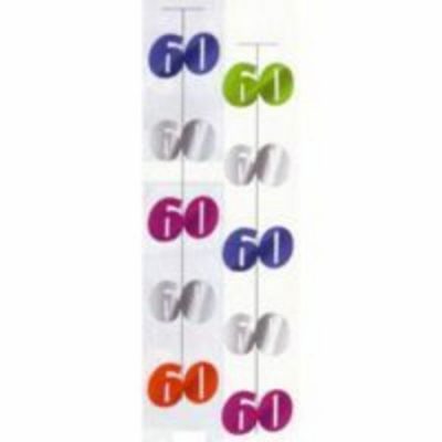 Still Wild At 60 Hanging String Decoration Multi Coloured AM678253