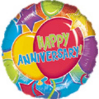 Anniversary Glitter Foil Balloon ANA07061