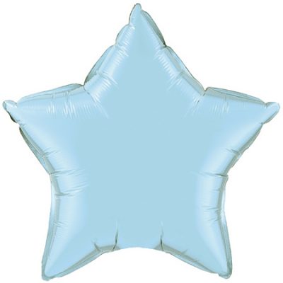 Pearl Light Blue 20 inch Star Foil Q54802