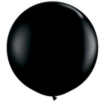 Decrotex Fashion Black 3' Latex Balloons D42857