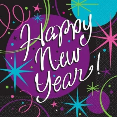 Stellar New Year Luncheon Napkins M41122