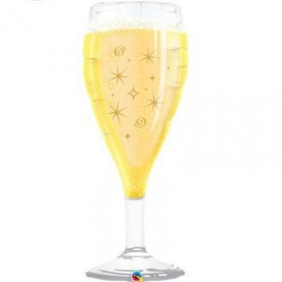 Champagne Glass Foil Shape Q16269