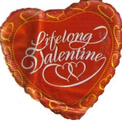 Lifelong Valentine Foil Balloon Q42907