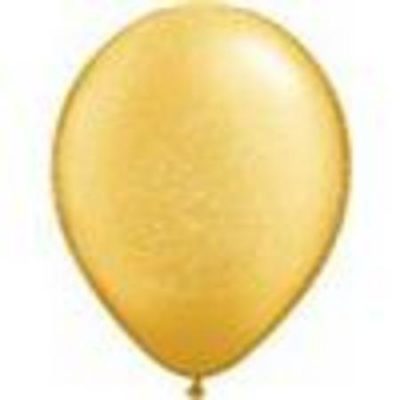 Stardust Around Gold Latex Balloons Q39616