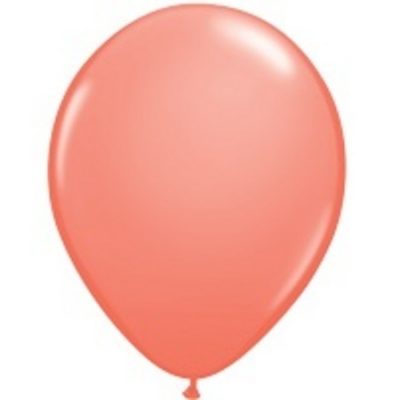 Coral Fashion Tone 5 inch (12cm) Latex Balloons Q24258